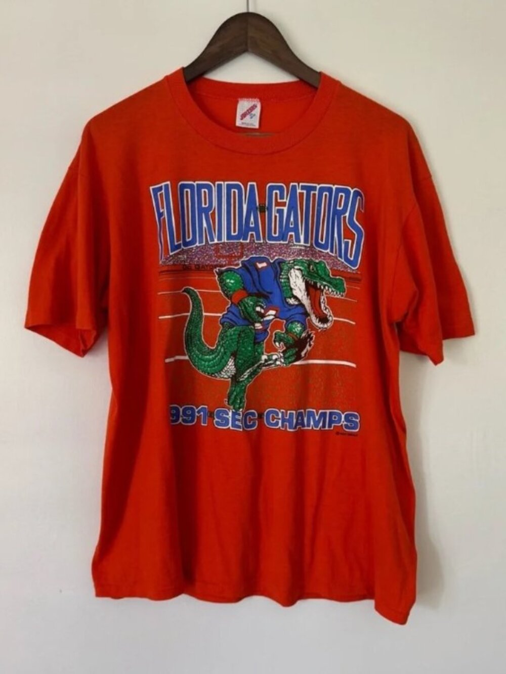 Vintage 1991 Florida Gators SEC Champs Jerzees T-Shirt XL